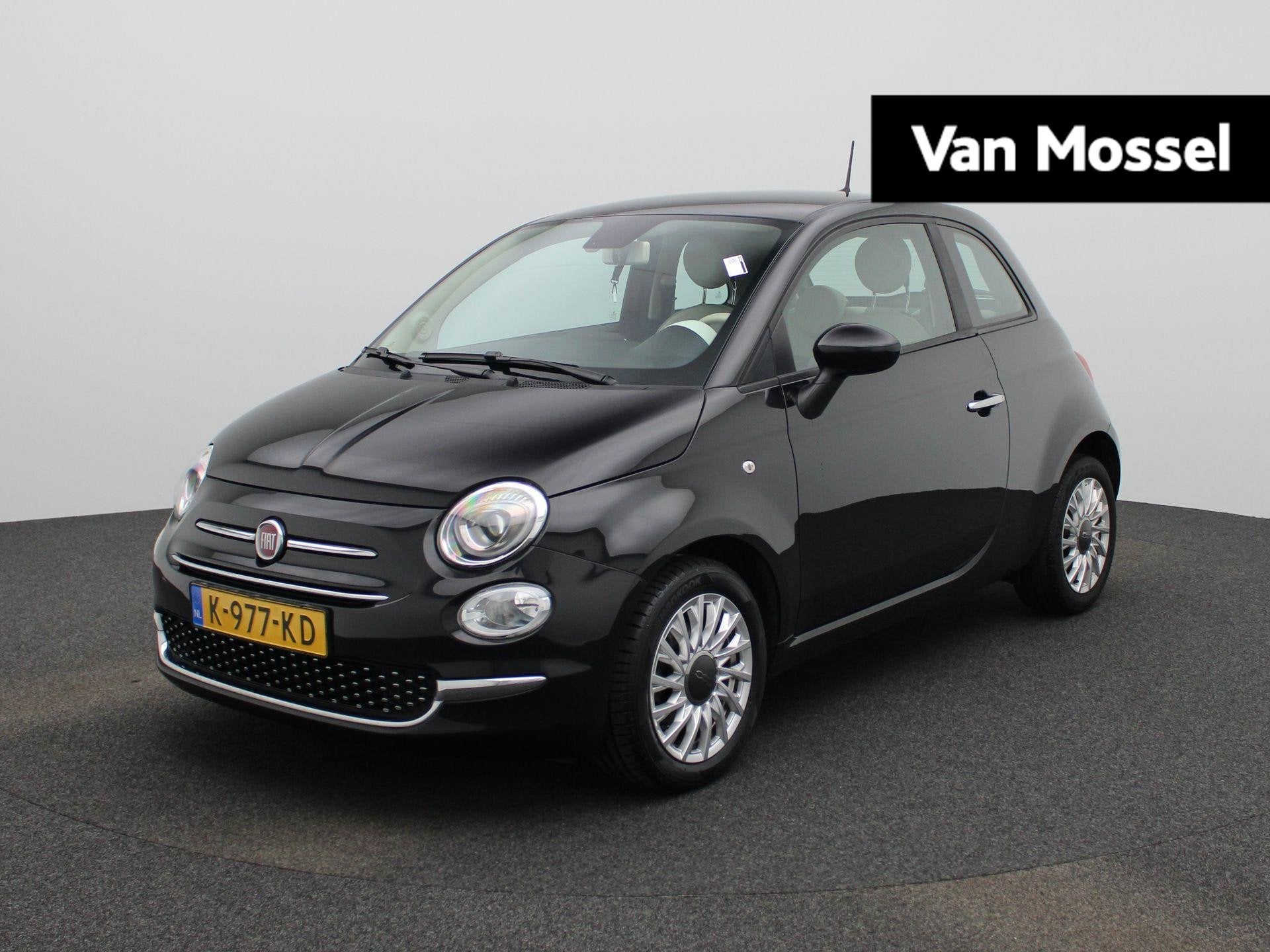 Fiat 500 1.0 Hybrid Lounge | Airco | Apple Carplay / Android, Auto's, Fiat, Voorwielaandrijving, 12 maanden, Stof, Gebruikt