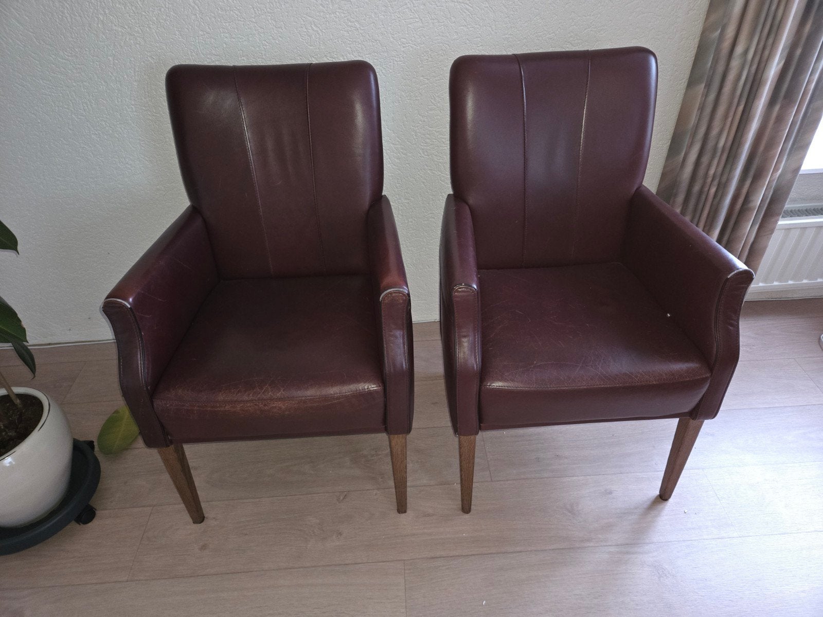 2x fauteuil, stoel, Ophalen, Minder dan 75 cm, 50 tot 75 cm