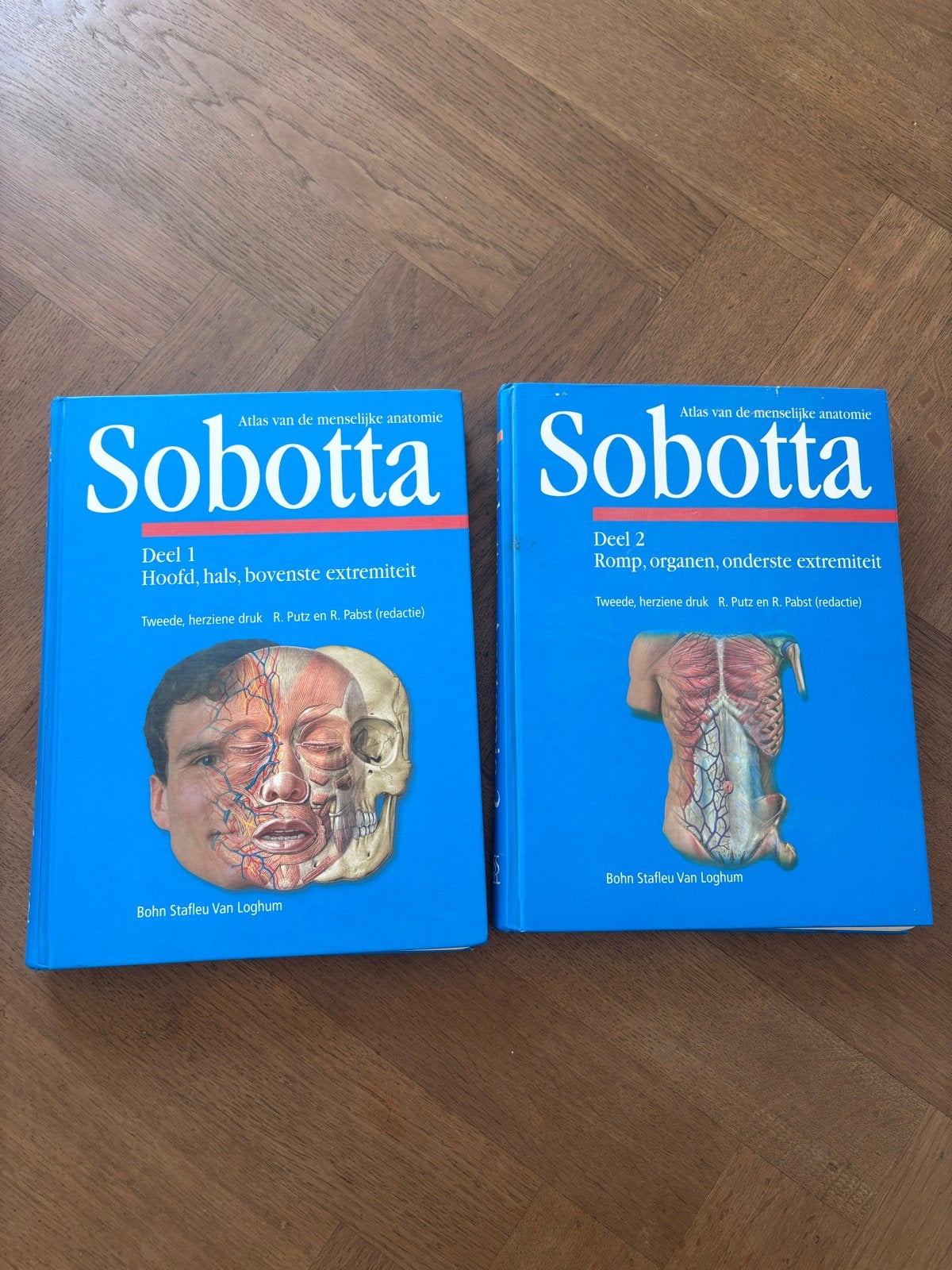 Sobotta Atlas van de menselijke anatomie deel 1 & 2, Ophalen of Verzenden, Beta, Gelezen, WO