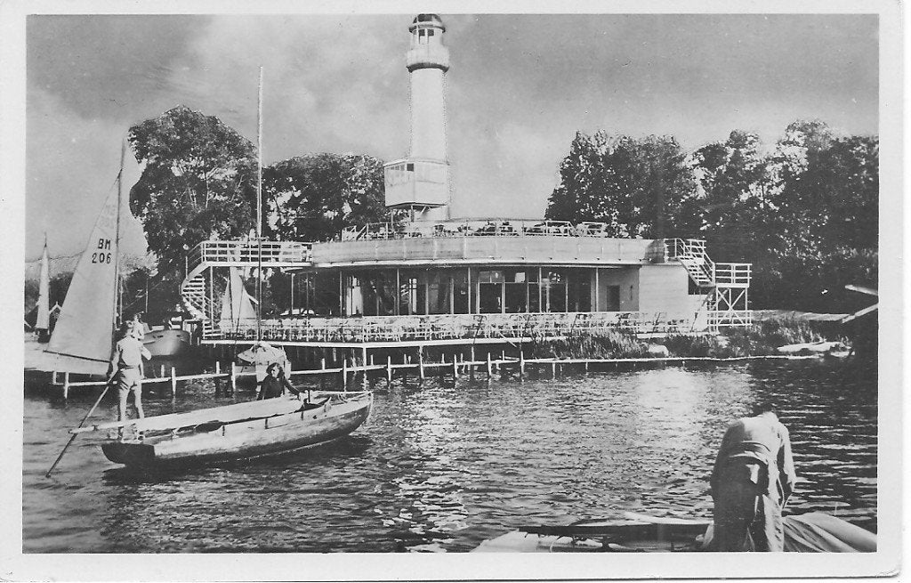 Hotel "Twee Provinciën" Paterswolde Paviljoen, Ophalen of Verzenden, 1940 tot 1960, Gelopen, Drenthe