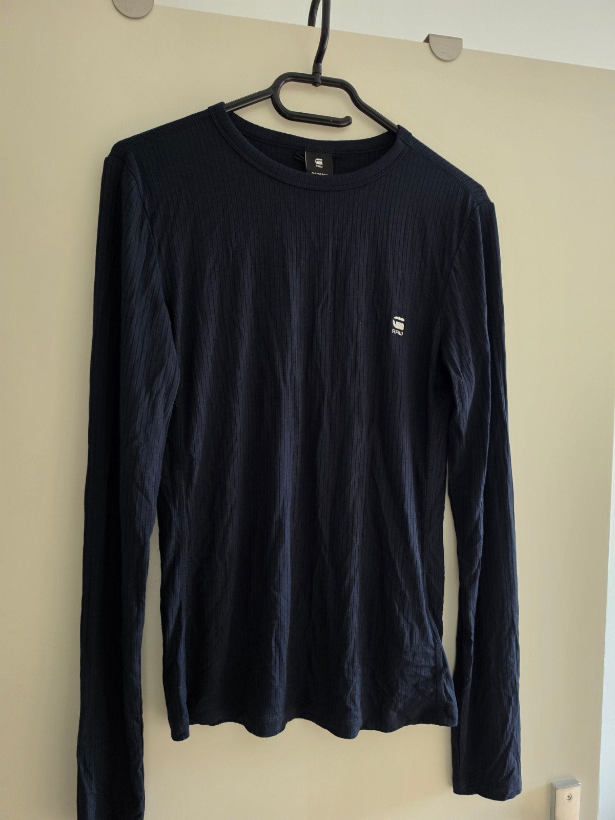 blauwe nieuwe top van g-star maat L met prijskaartje, Blauw, Maat 42/44 (L), Nieuw, Ophalen of Verzenden