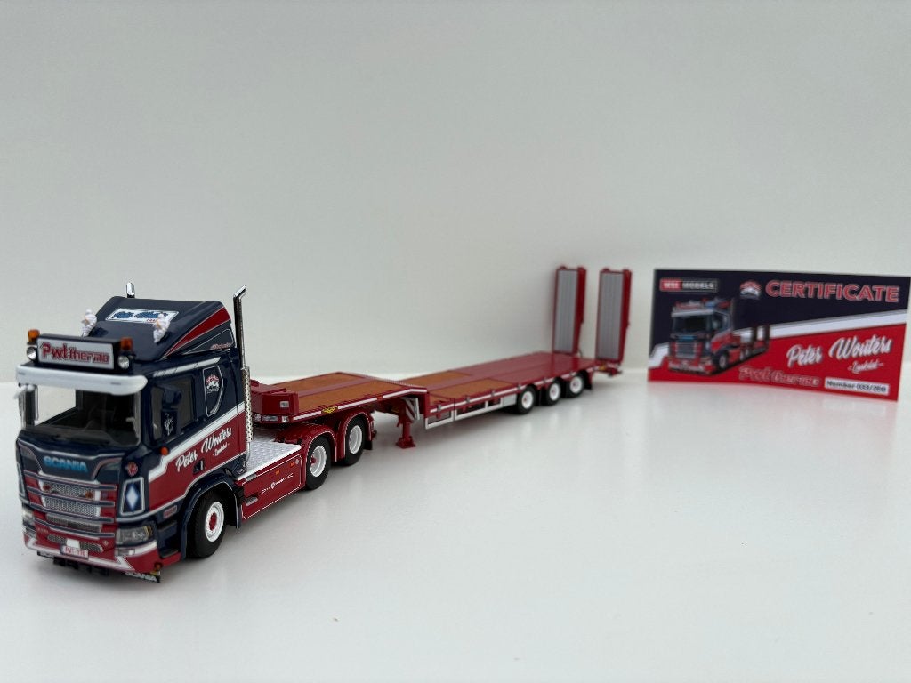 WSI SCANIA R  SEMI LOWLOADER PWT THERMO  NEW NEW
