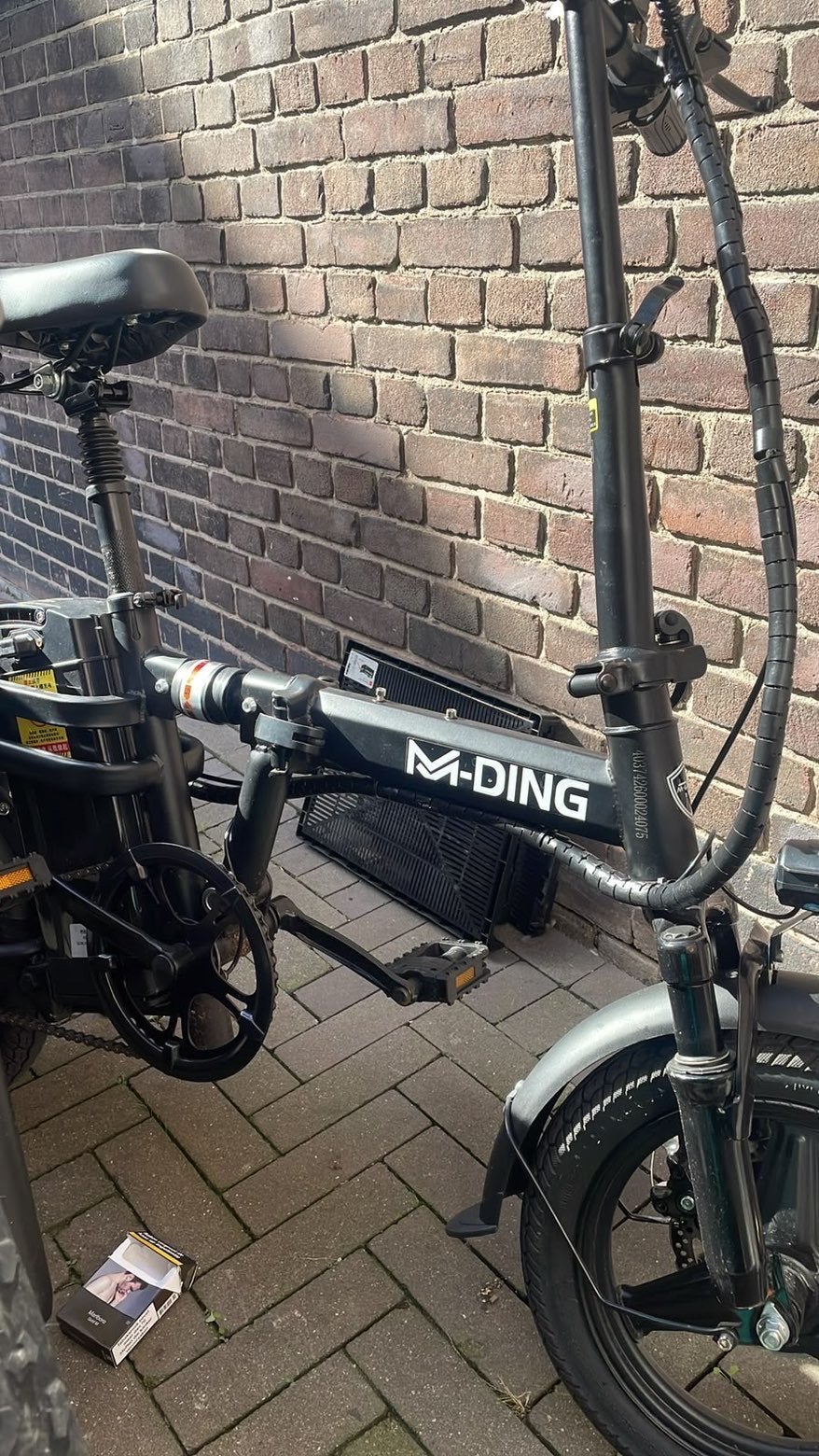 M-DING elektrische vouwfiets | 32KM, Ophalen, Minder dan 14 inch, Heren, Versnellingen