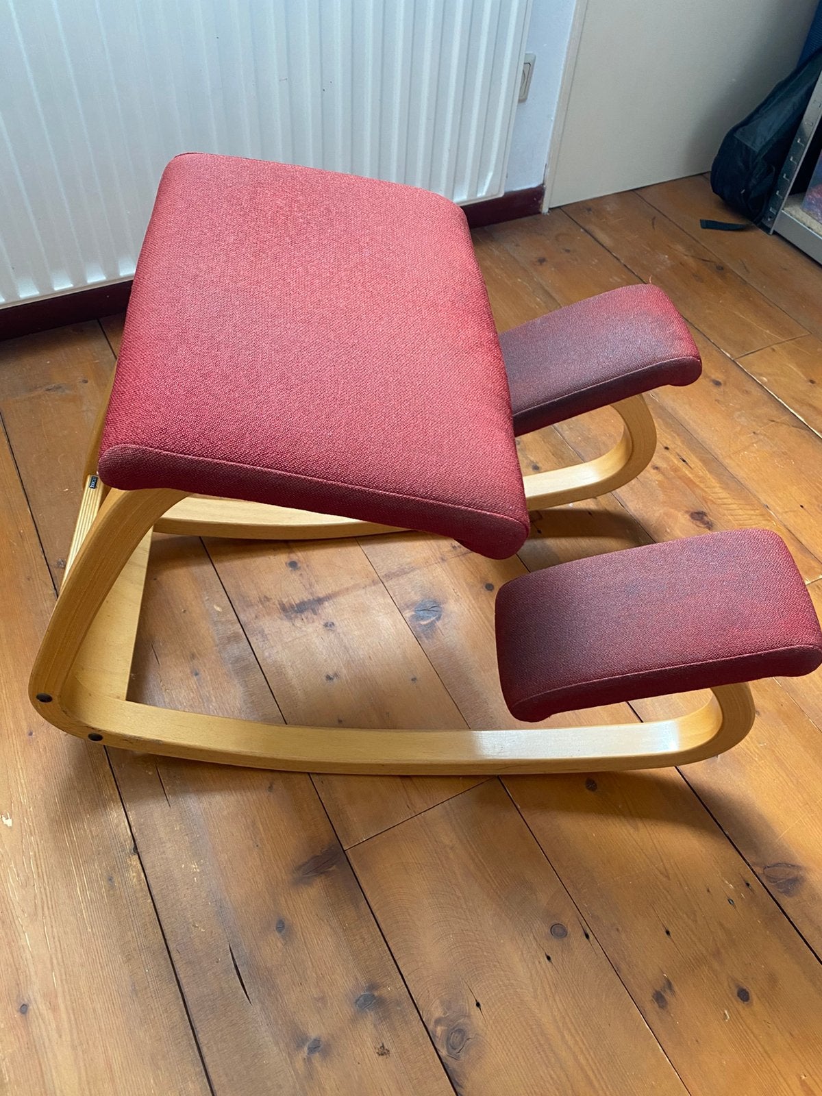 Stokke kniekruk kniestoel, Huis en Inrichting, Bureaustoelen, Ophalen of Verzenden, Gebruikt