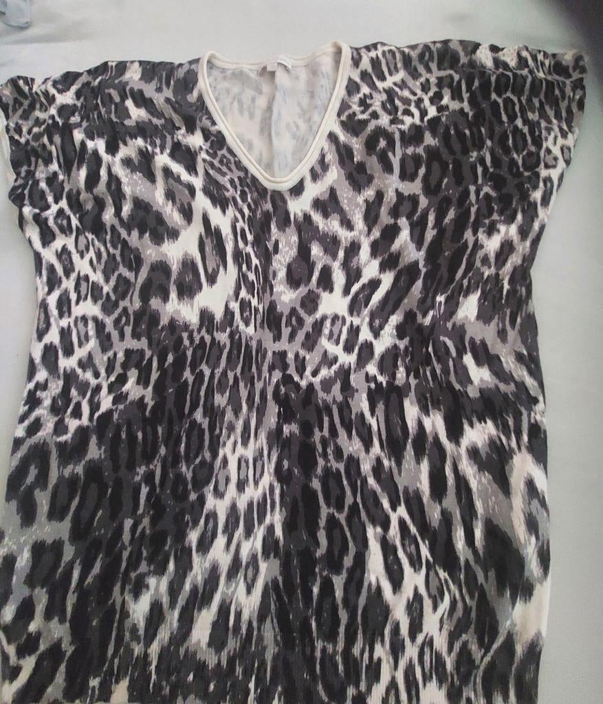 Mooie charles vogele shirt met korte mouw maat M, Kleding | Dames, Ophalen of Verzenden, Zo goed als nieuw, Maat 38/40 (M), Grijs