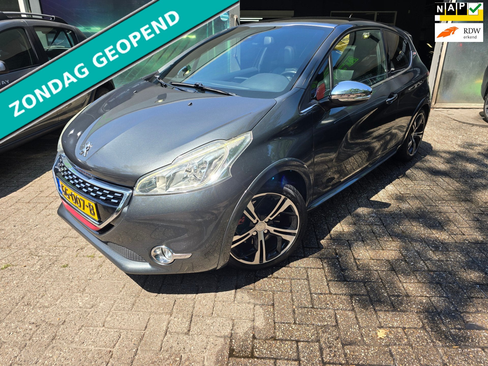 Peugeot 208 1.6 THP GTi | 2E EIGENAAR |3/6 OF 12MND GARANTIE, Voorwielaandrijving, Euro 5, Gebruikt, 49 €/maand