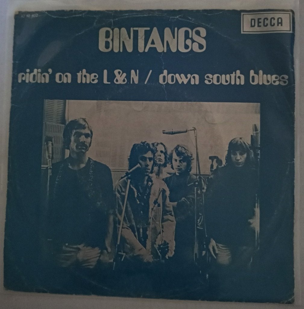 Bintangs - Ridin' on the L&N / Down South Blues. VG+, Gebruikt, 7 inch, Ophalen of Verzenden, Fotohoes
