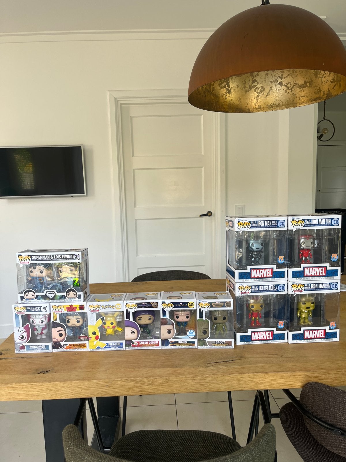 Diverse Funko Pop! Collectie: Momomon, Superman, Iron Man en, Ophalen of Verzenden, Nieuw