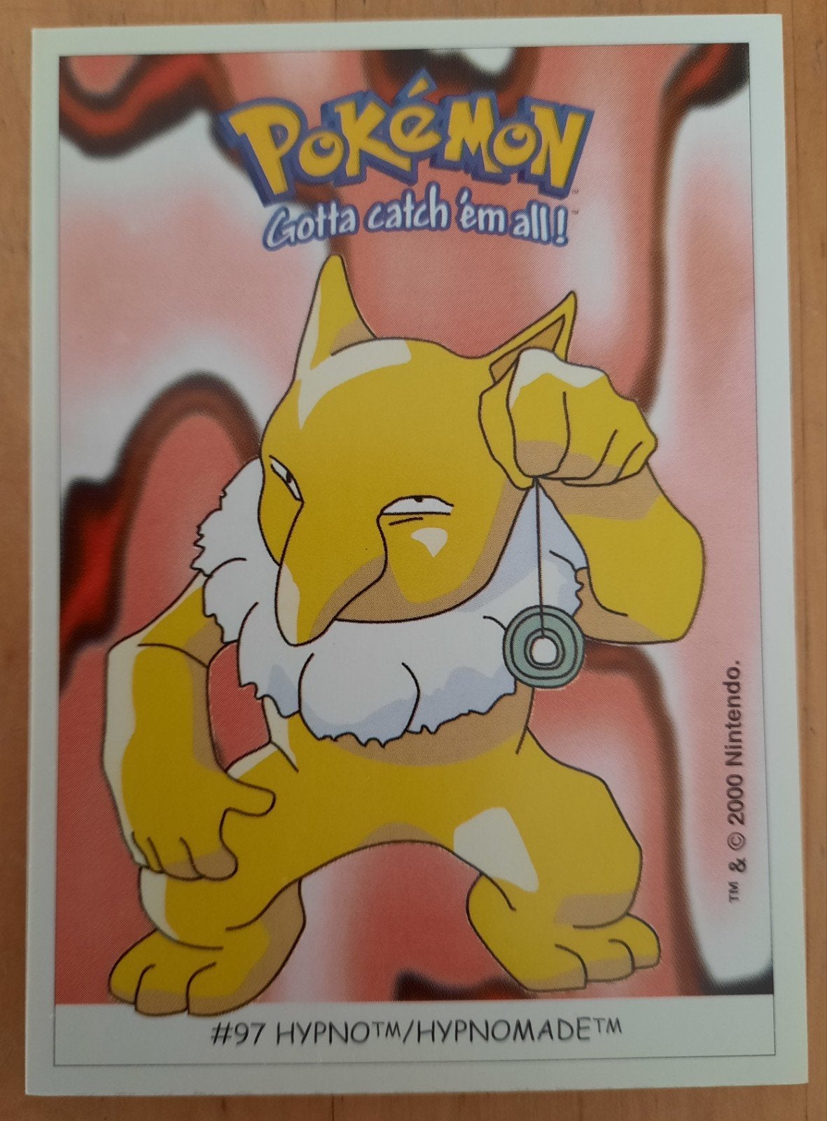 Pokémon Hypnomade #97 Dunkin Boomers Sticker, Ophalen of Verzenden, Nieuw