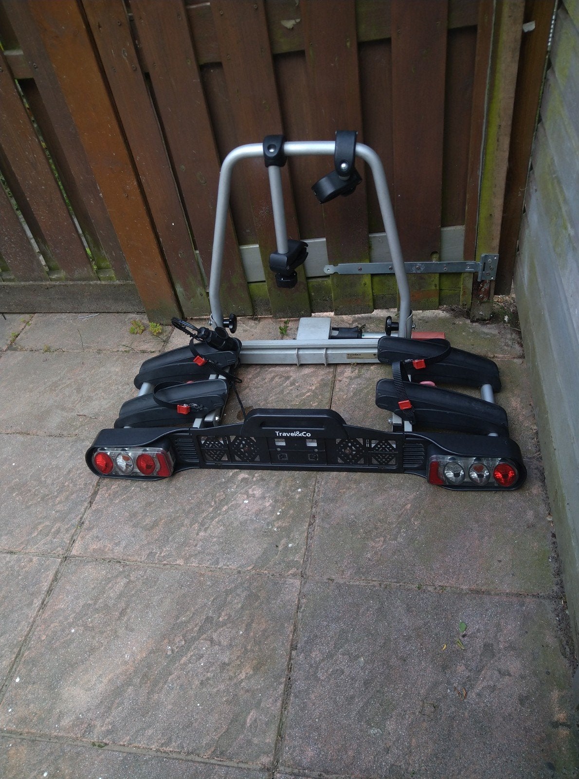 Travel&Co Trekhaak fietsendrager voor 2 fietsen, Ophalen, Gebruikt, Trekhaakdrager