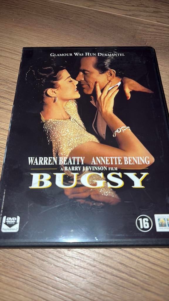 Bugsy met Warren Beatty en Annette Bening., Vanaf 16 jaar, Ophalen of Verzenden, Zo goed als nieuw