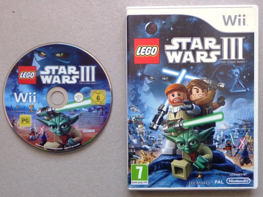 LEGO Star Wars 3 the Clone Wars voor de Nintendo Wii, Avontuur en Actie, Gebruikt, 1 speler, Ophalen of Verzenden