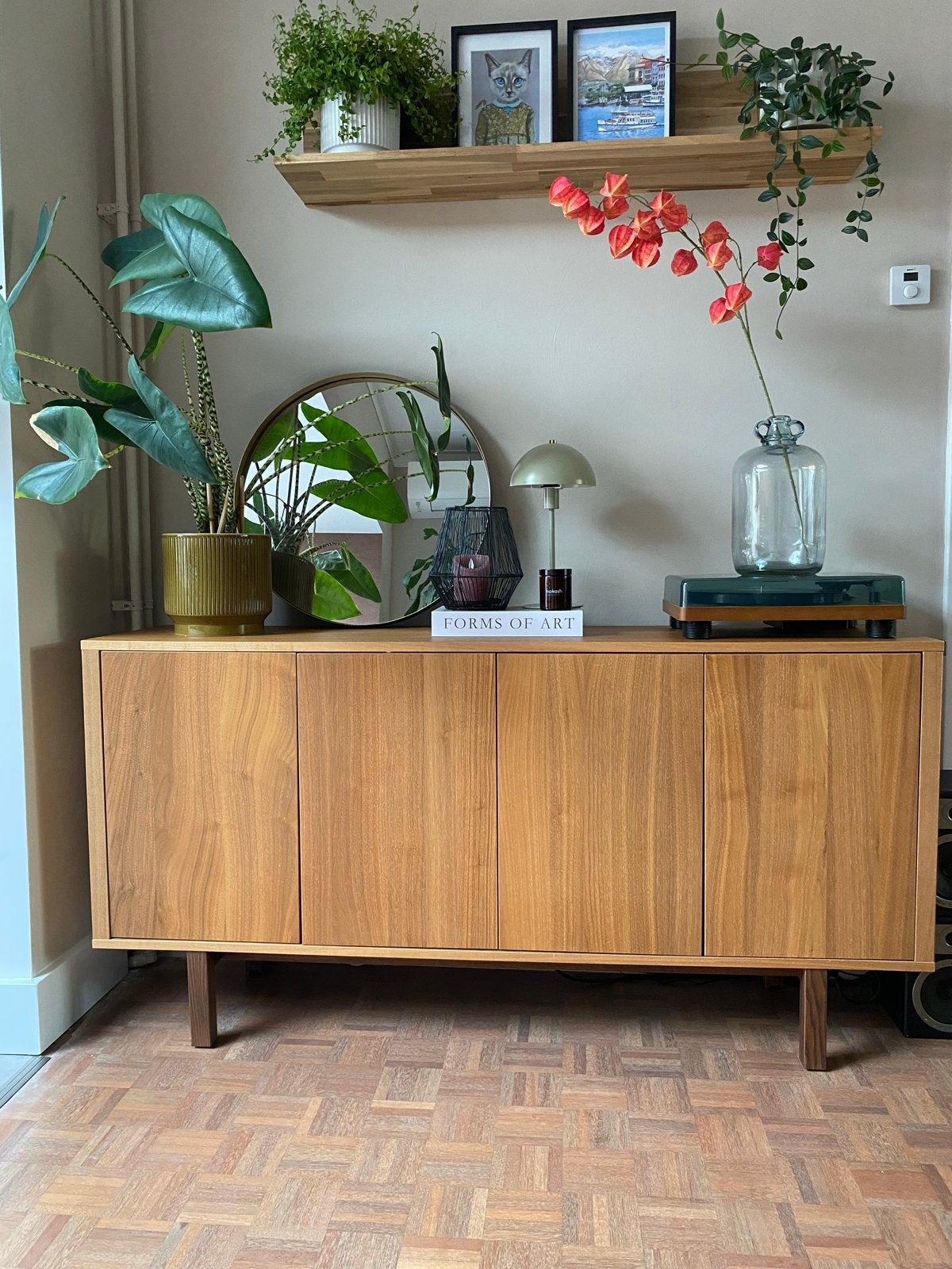 IKEA Stockholm Dressoir, Huis en Inrichting, Ophalen, Gebruikt, 100 tot 150 cm, Met lade(s)