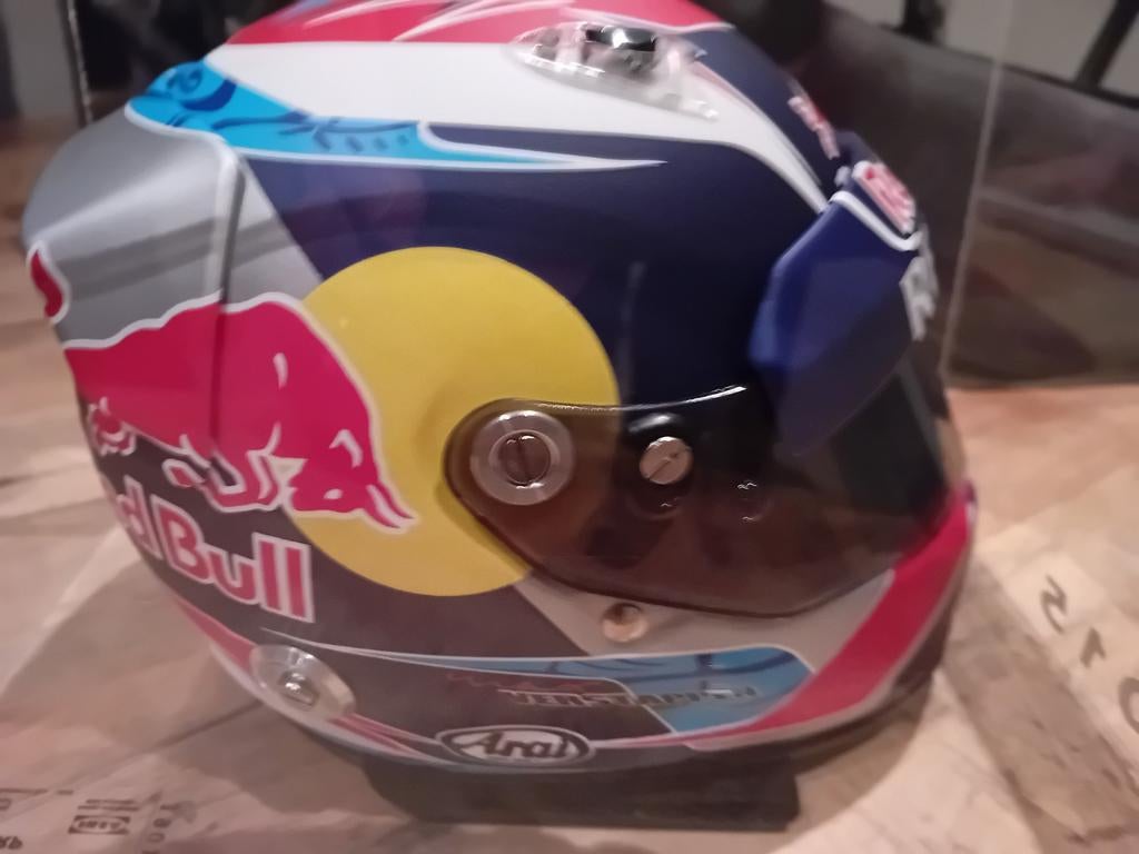 Max Verstappen 1/2 helm 2015, Ophalen of Verzenden, Zo goed als nieuw, Formule 1