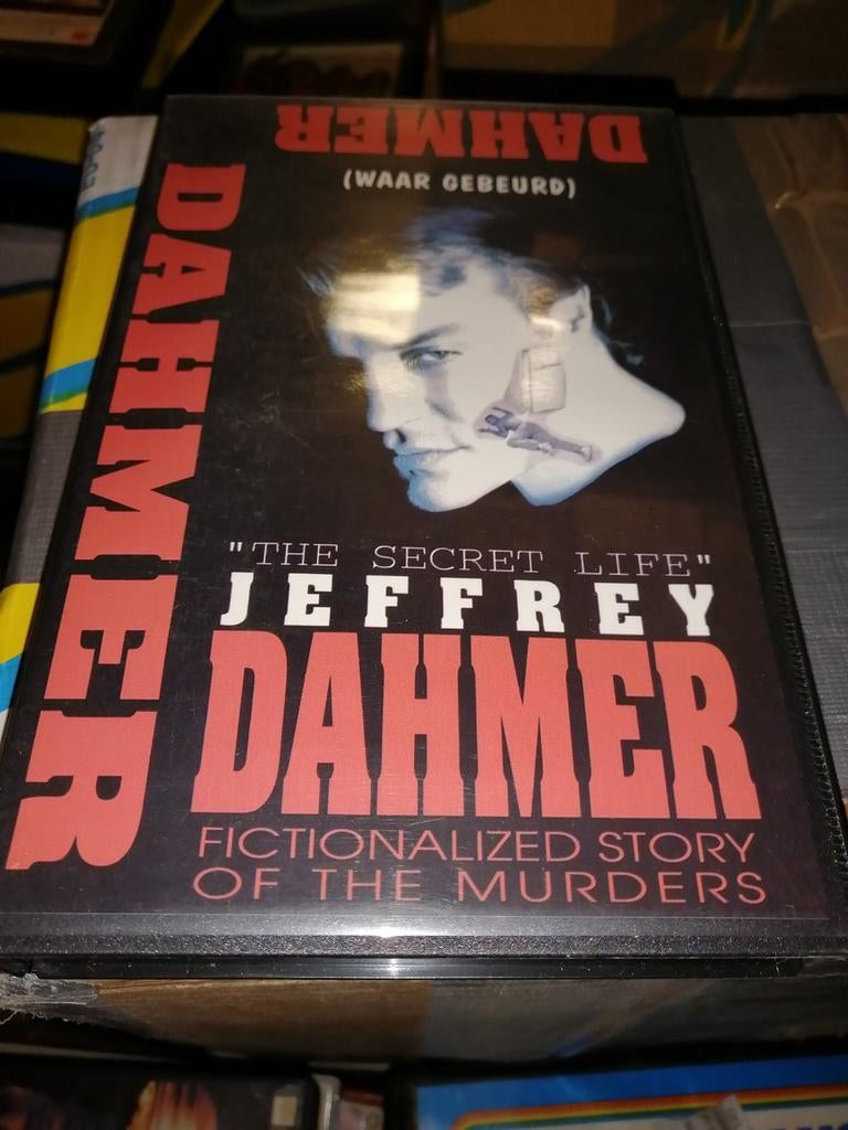 VHS ex-rental - Jeffrey Dahmer, Vanaf 16 jaar, Ophalen of Verzenden, Gebruikt, Horror