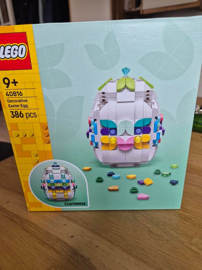 Nieuw LEGO Decoratief Paasei 40816 - Dubbel gekregen!, Ophalen of Verzenden, Nieuw