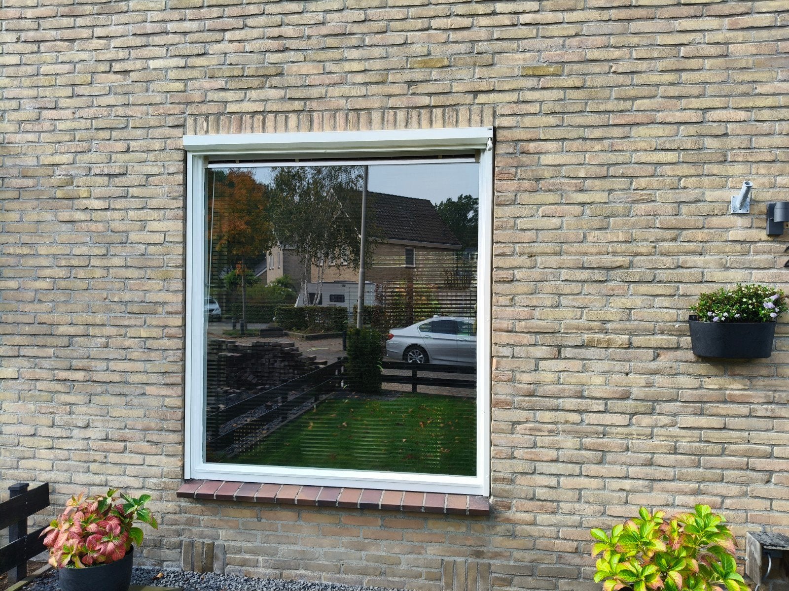 Nette screen!, Ophalen, Kunststof, Gebruikt, Raamkozijn