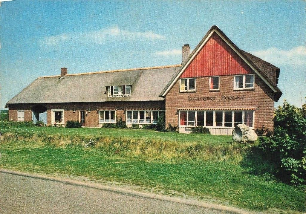 Den Burg, Jeugdherberg Panorama, Ophalen of Verzenden, 1960 tot 1980, Gelopen, Waddeneilanden