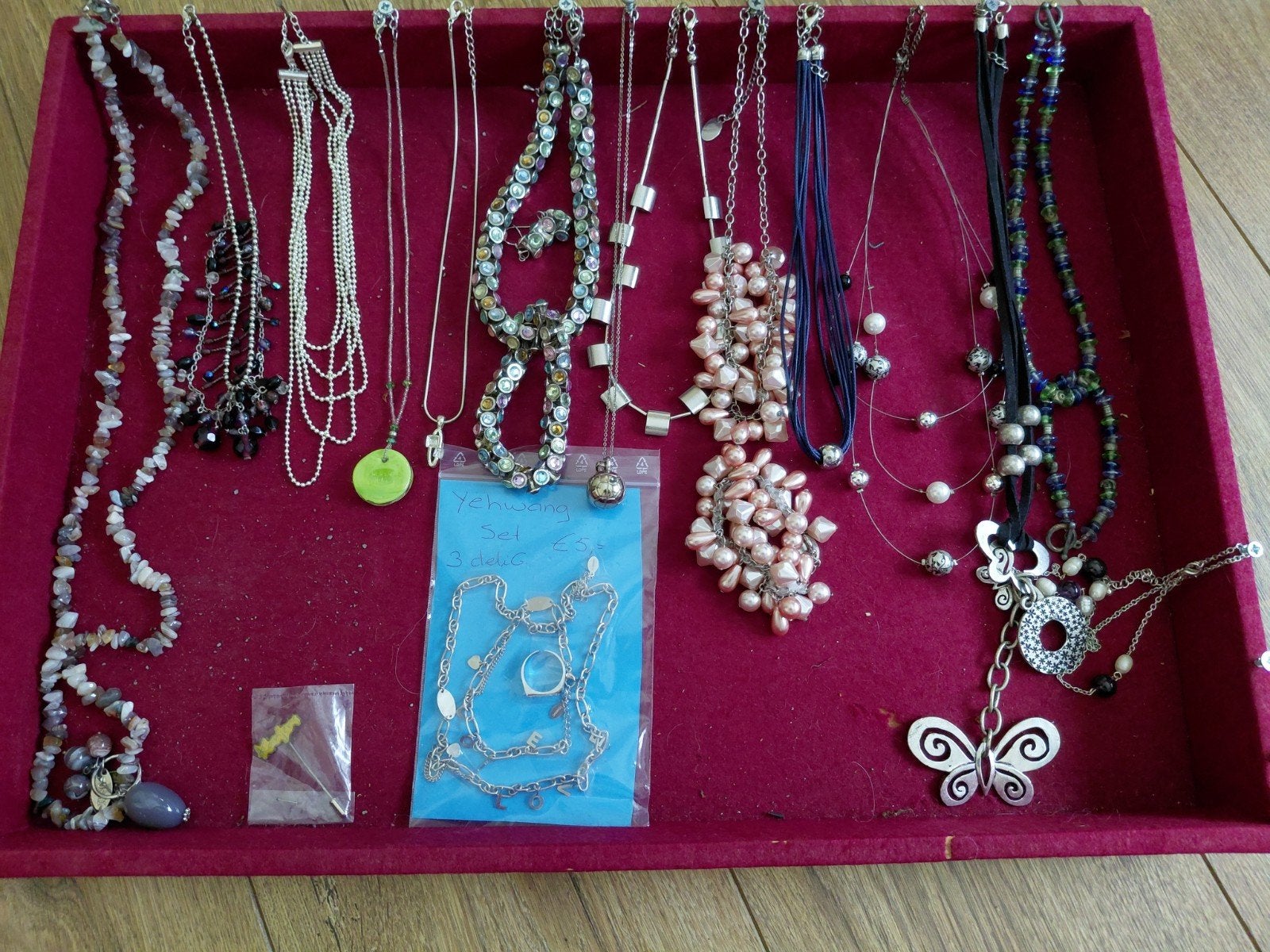 Grote set sieraden, Ophalen of Verzenden, Overige kleuren, Overige materialen