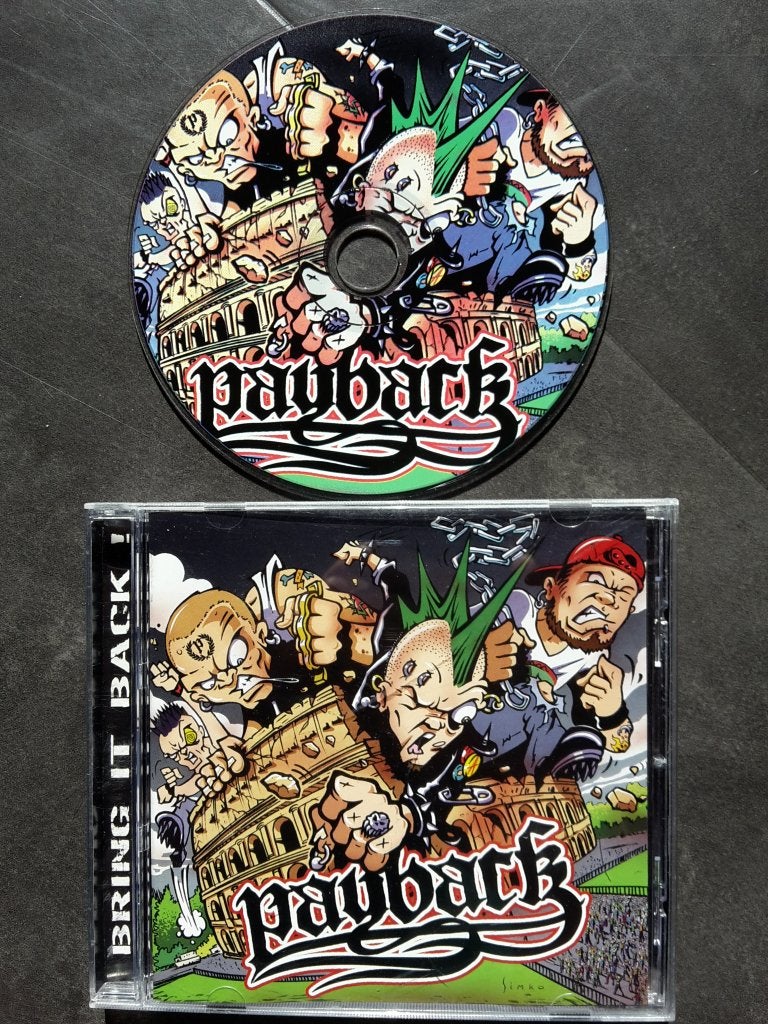 CD - Payback - Bring It Back - Hardcore Metal Punk, Ophalen of Verzenden, Zo goed als nieuw, Metalcore