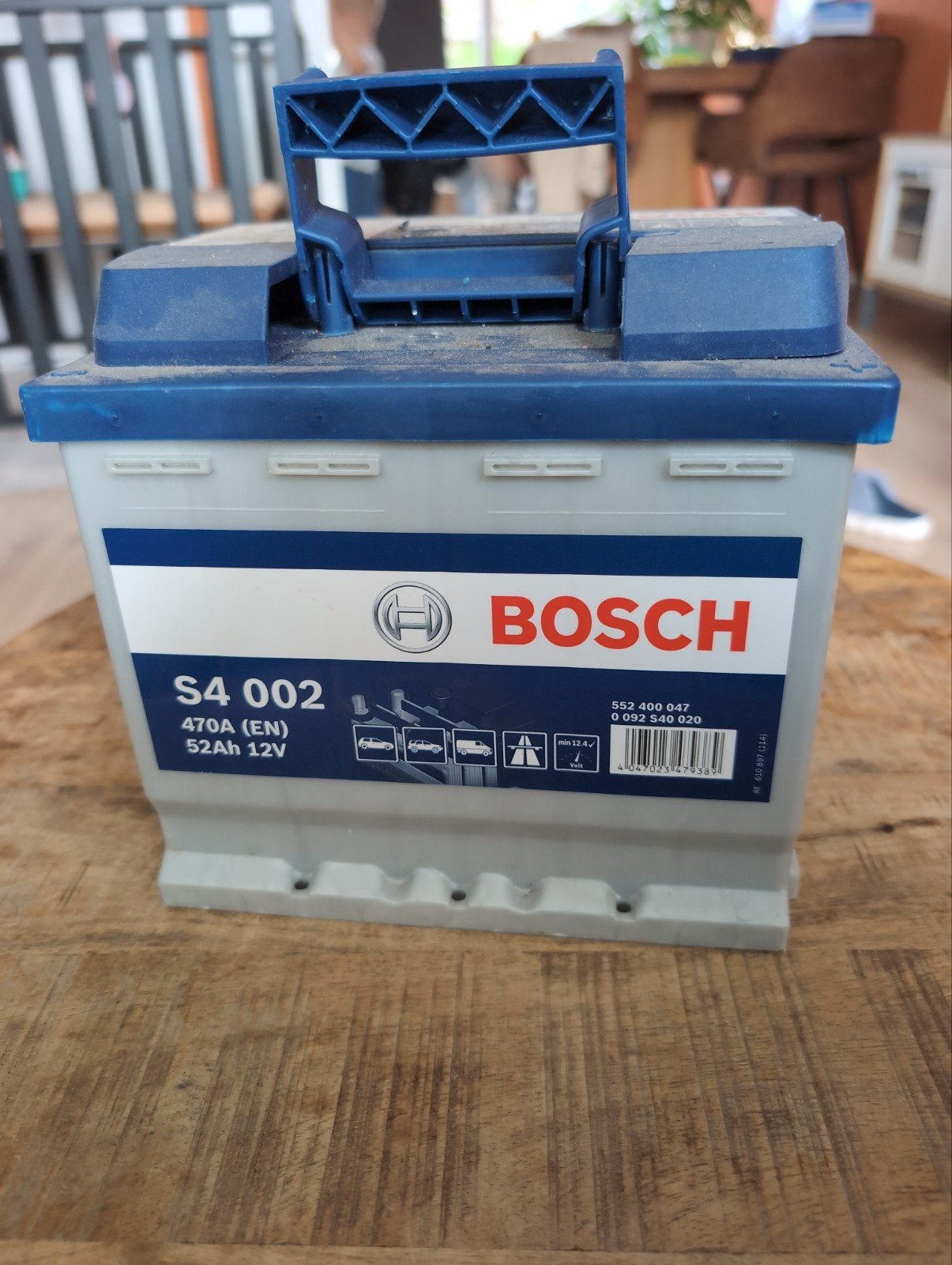 Nieuwe Bosch S4 002 Accu 12V 52Ah 470A (EN), Ophalen, Nieuw