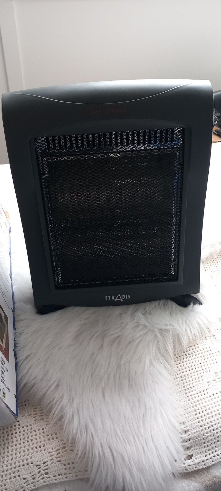 Ertradis halogeen heater 800 W, Ophalen, Zo goed als nieuw
