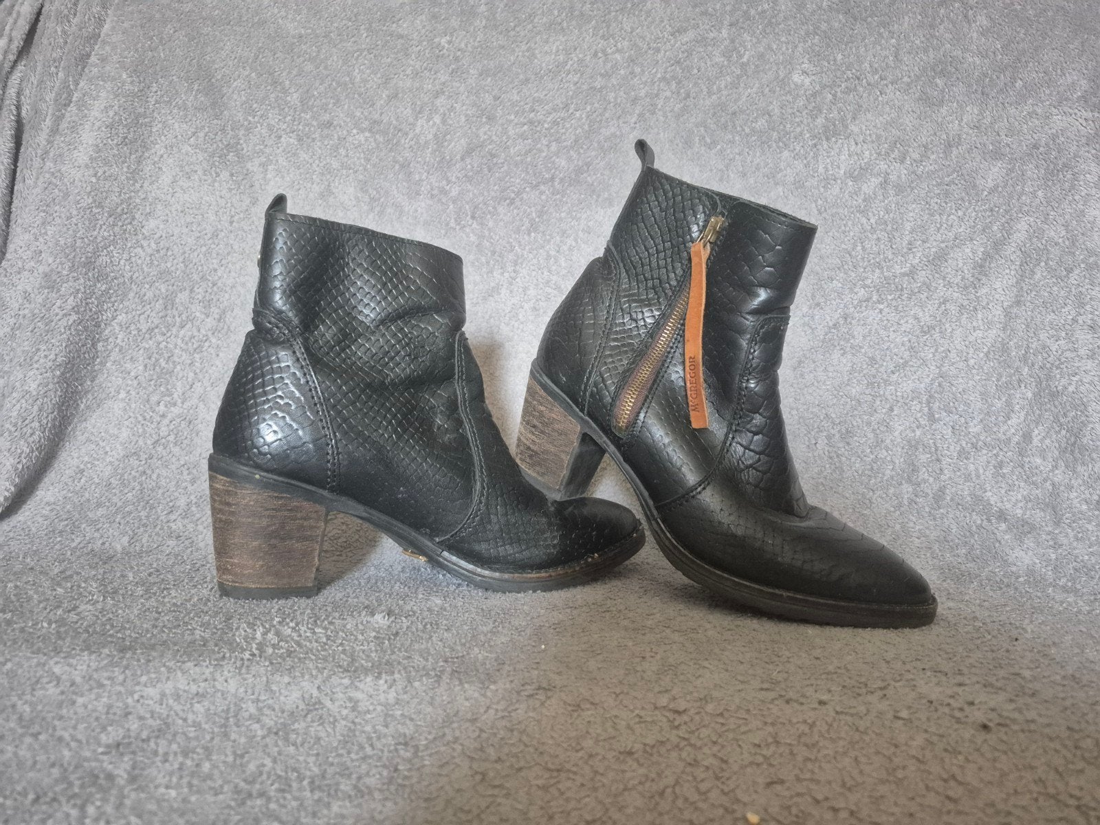 McGREGOR zwarte dames laarsjes maat 38, McGregor, Zwart, Lage of Enkellaarzen, Ophalen of Verzenden