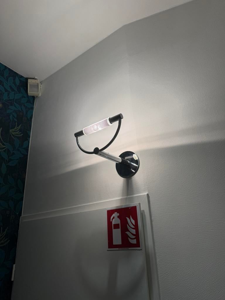 Cini & Nils wand/plafondlamp Gradi RVS, Ophalen, Gebruikt