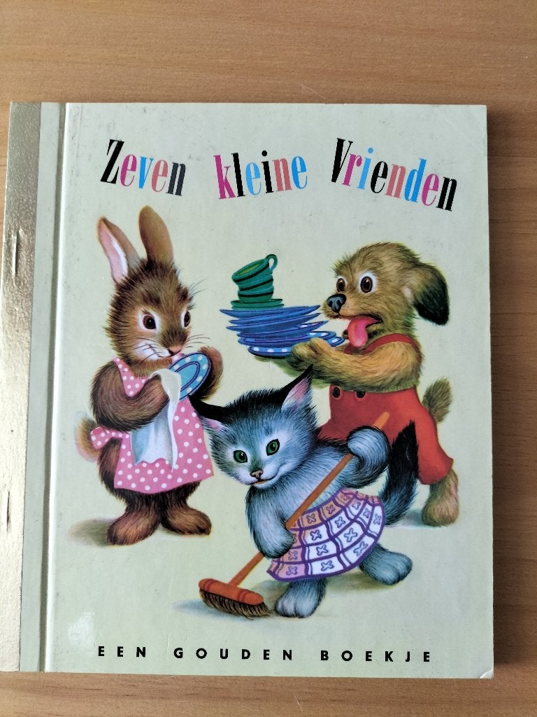 Zeven kleine Vrienden - Een Gouden Boekje, Boeken, Ophalen of Verzenden, Gelezen, Jane Werner, Fictie algemeen