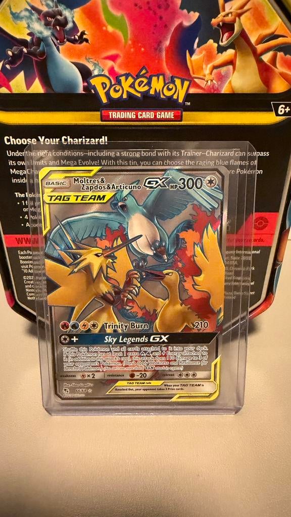 Moltres & Zapdos & Articuno GX - HIF - 66/68, Ophalen of Verzenden, Zo goed als nieuw