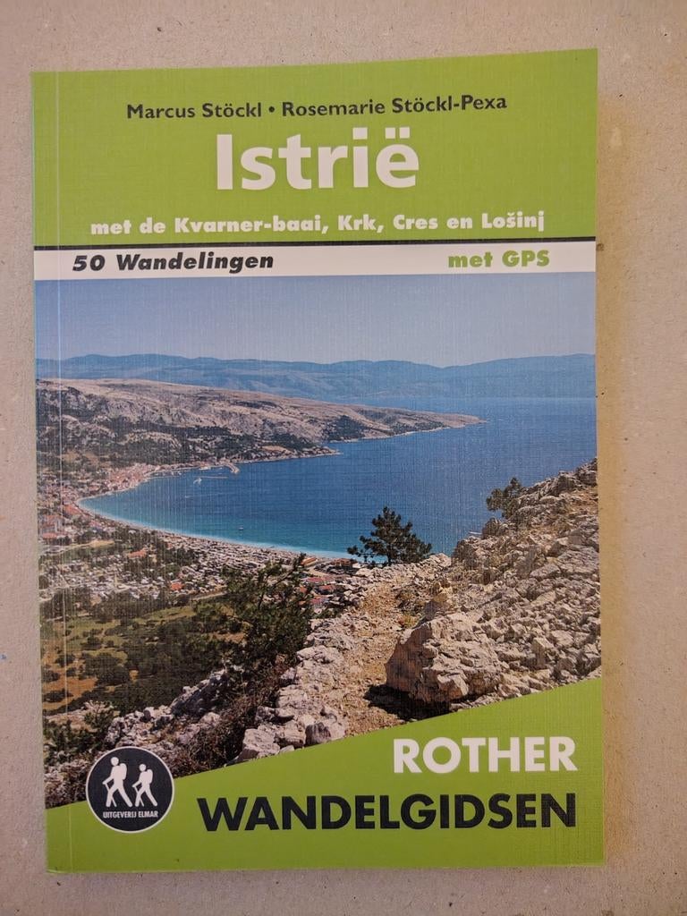 Rother Wandelgids Istrië, Boeken, Reisgidsen, Zo goed als nieuw, Fiets- of Wandelgids, Europa, Overige merken, Ophalen of Verzenden