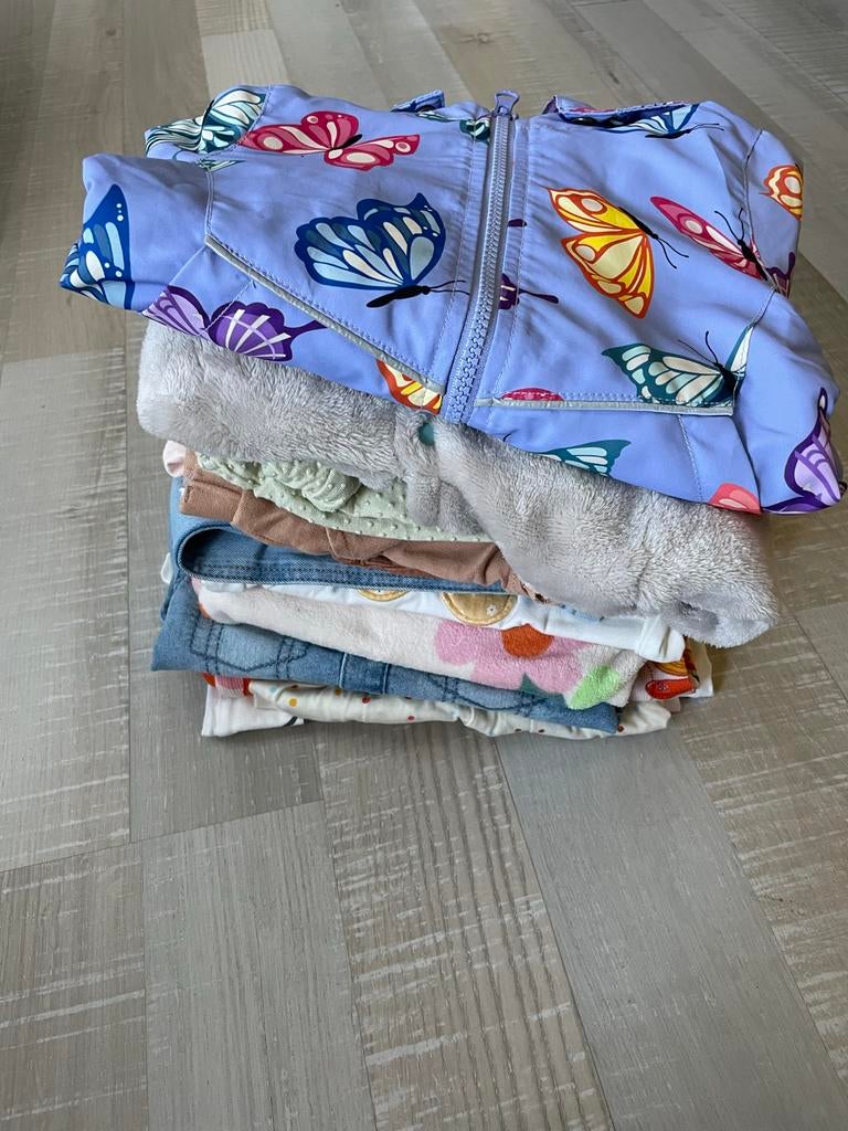 Kledingpakket Lente/zomer kleding meisje maat 80, Ophalen of Verzenden, Zo goed als nieuw, Maat 80