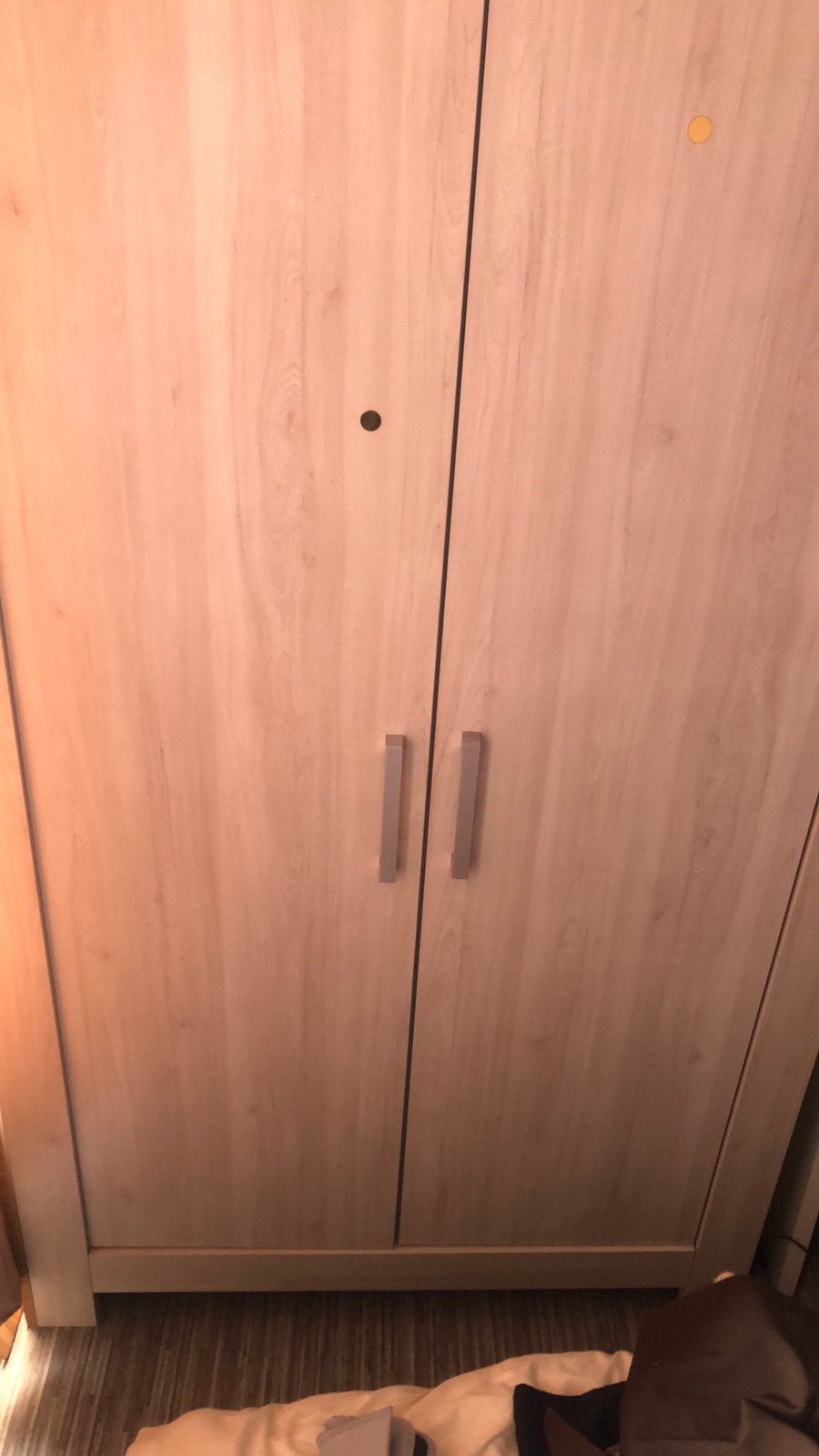 Kinder kamer kleding kast, Moderen stijl, Eikenhout, Zo goed als nieuw, 150 tot 200 cm