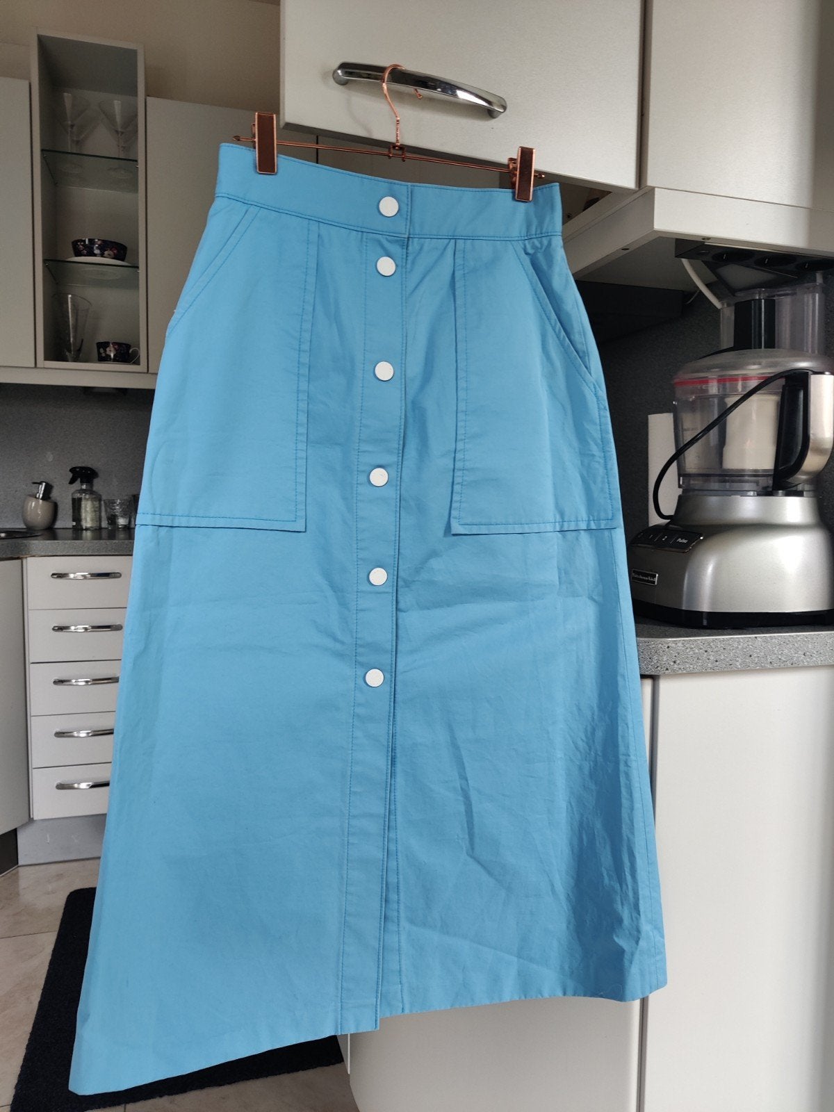Sandro lange rok maat 1 34/36 als nieuw €245, Ophalen of Verzenden, Zo goed als nieuw, Maat 34 (XS) of kleiner, Onder de knie