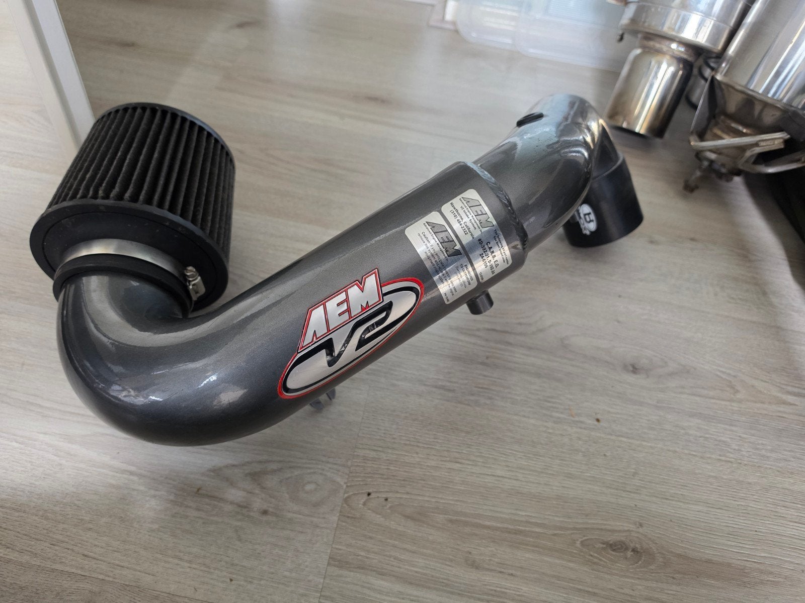 AEM V2 Cold Air Intake Systeem honda civic type R ep3, Ophalen, Gebruikt, Universele onderdelen