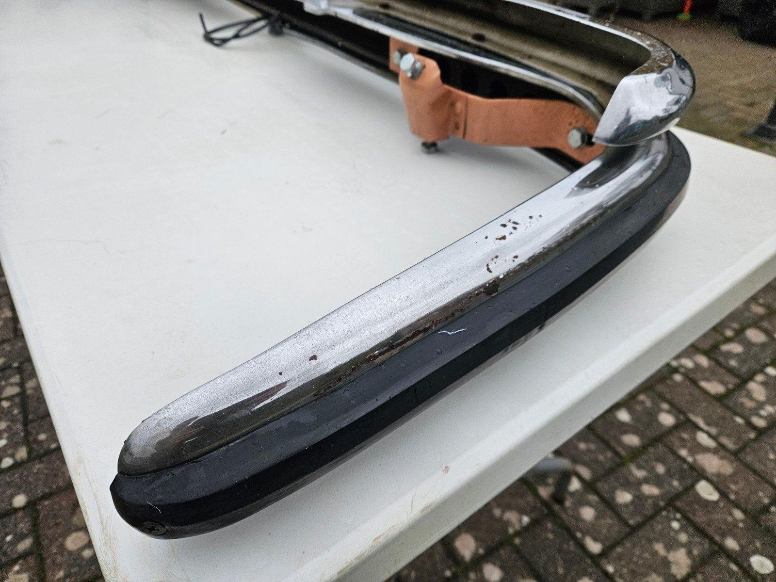 Mercedes W108 W109 S-Klasse Bumper (1966-1972), Ophalen, Gebruikt, Mercedes-Benz, Bumper