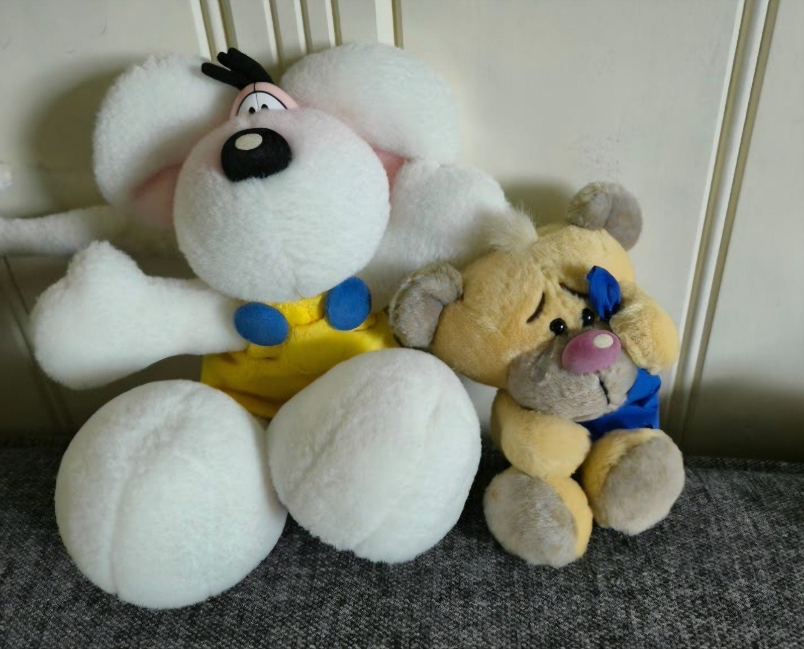 Diddl muis 17cm en Pimboli beer knuffels als set, Kinderen en Baby's, Speelgoed | Knuffels en Pluche, Ophalen of Verzenden