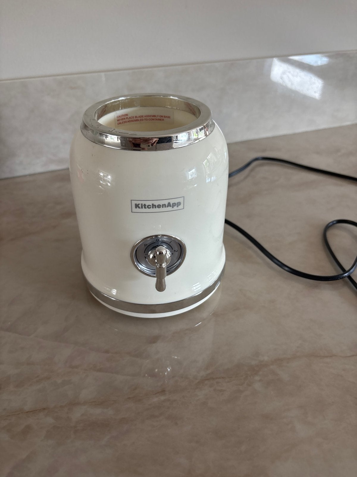 KitchenAid Blender - Defecte mesdop, Witgoed en Apparatuur, Ophalen of Verzenden, Niet werkend, Blender