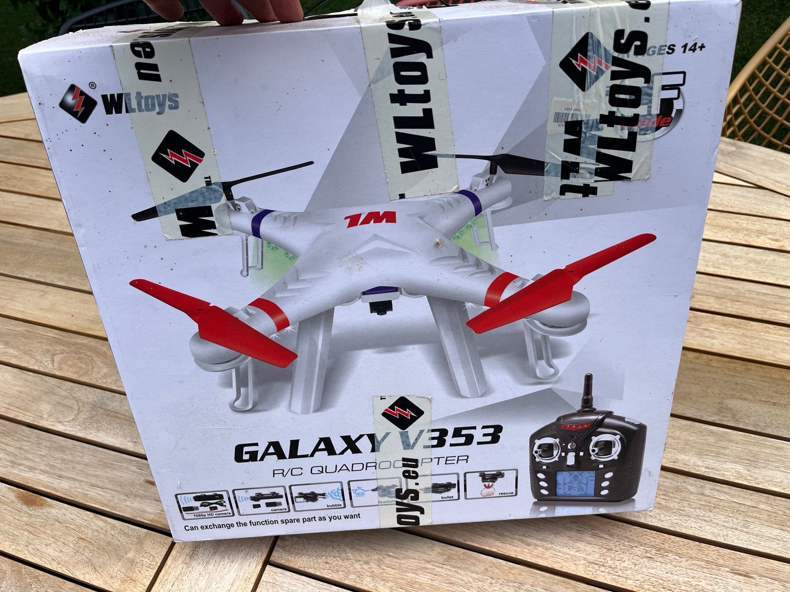 WLtoys Galaxy V353 RC Quadcopter Drone, 250 tot 900 gram, Overige merken, Minder dan 100 meter, Geen camera