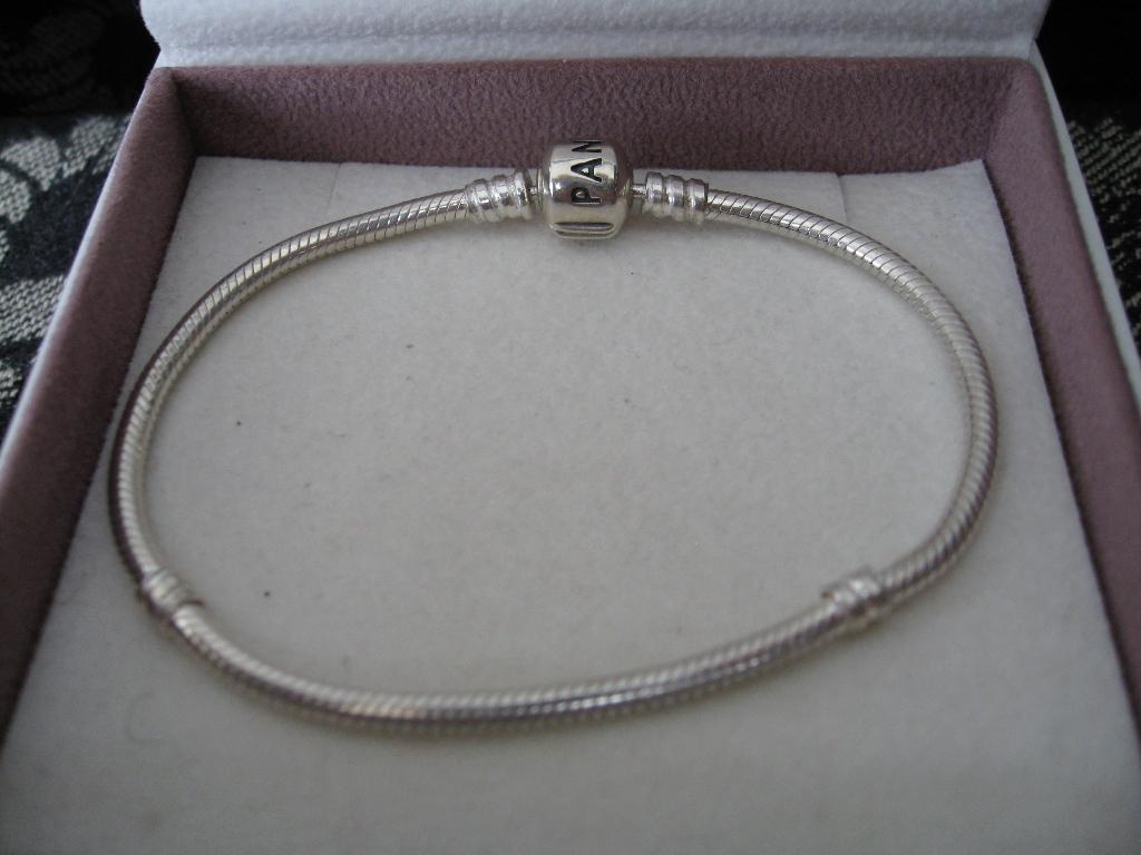 Pandora Armbend, Verzenden, Zo goed als nieuw, Zilver, Pandora