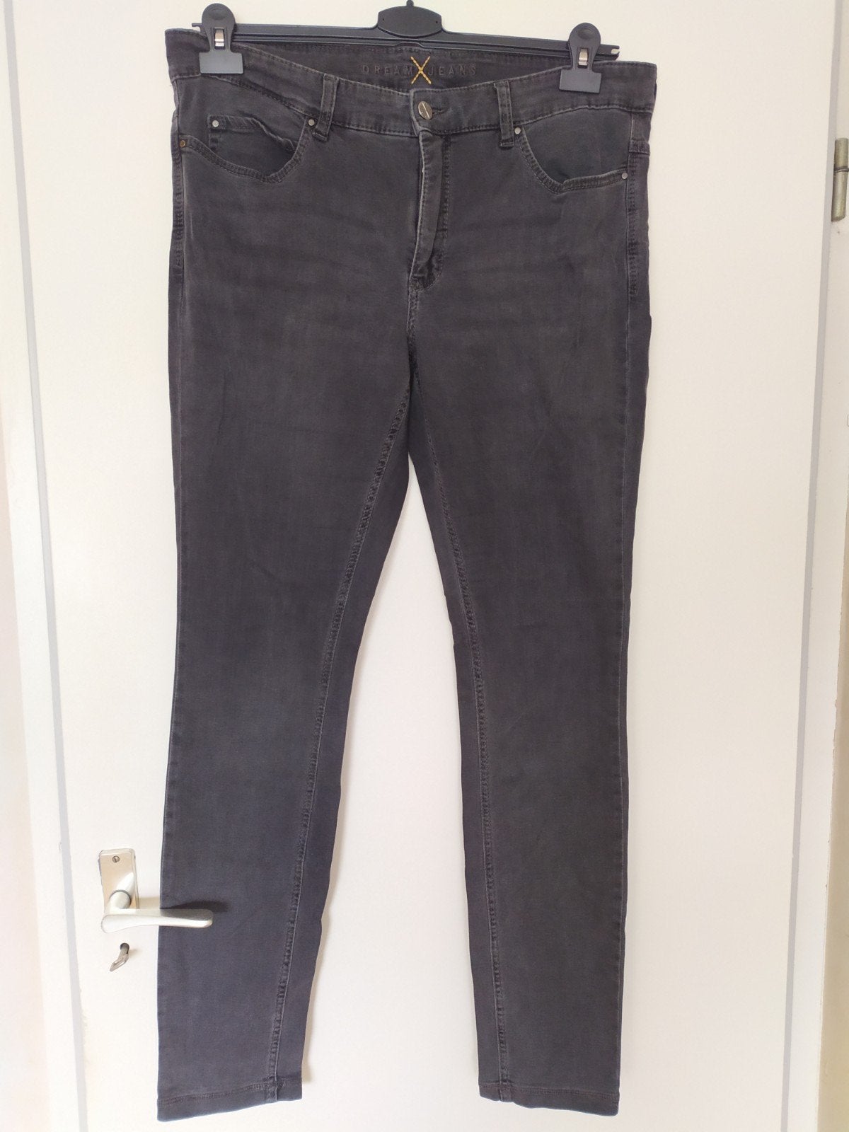 Mac broek Dream Skinny, jeans, grijs, 44/32, Ophalen of Verzenden, Zo goed als nieuw, Grijs, W33 - W36 (confectie 42/44)