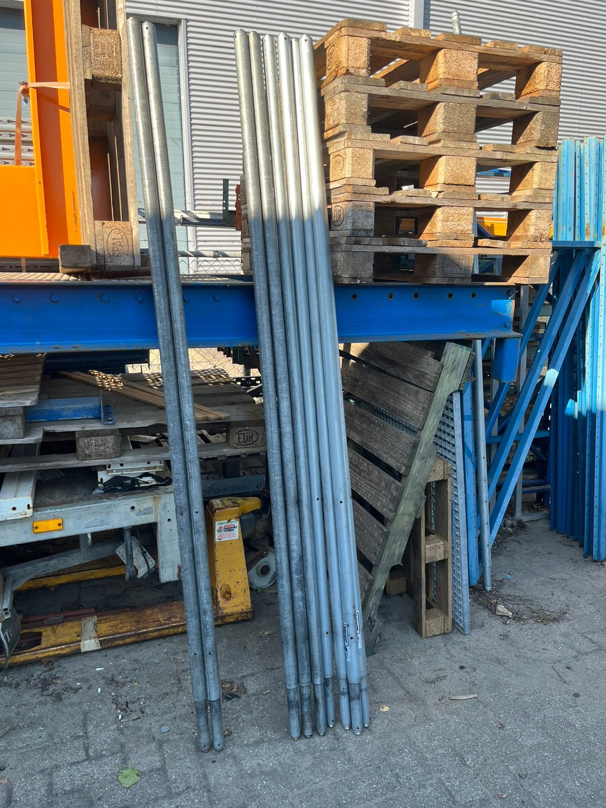 Lading stangen telescoopstang cargo transport ️, Ophalen, Zo goed als nieuw