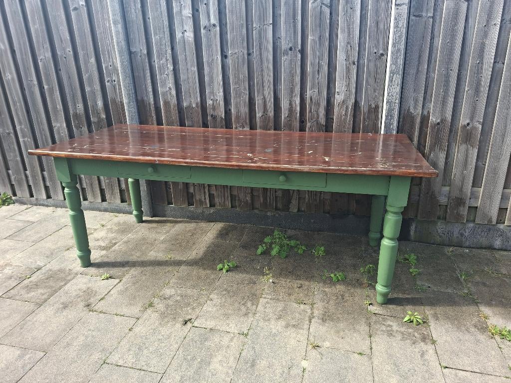Tafel, Tuin en Terras, Tuinsets en Loungesets, Ophalen, Gebruikt, Eettafel, Tuinset