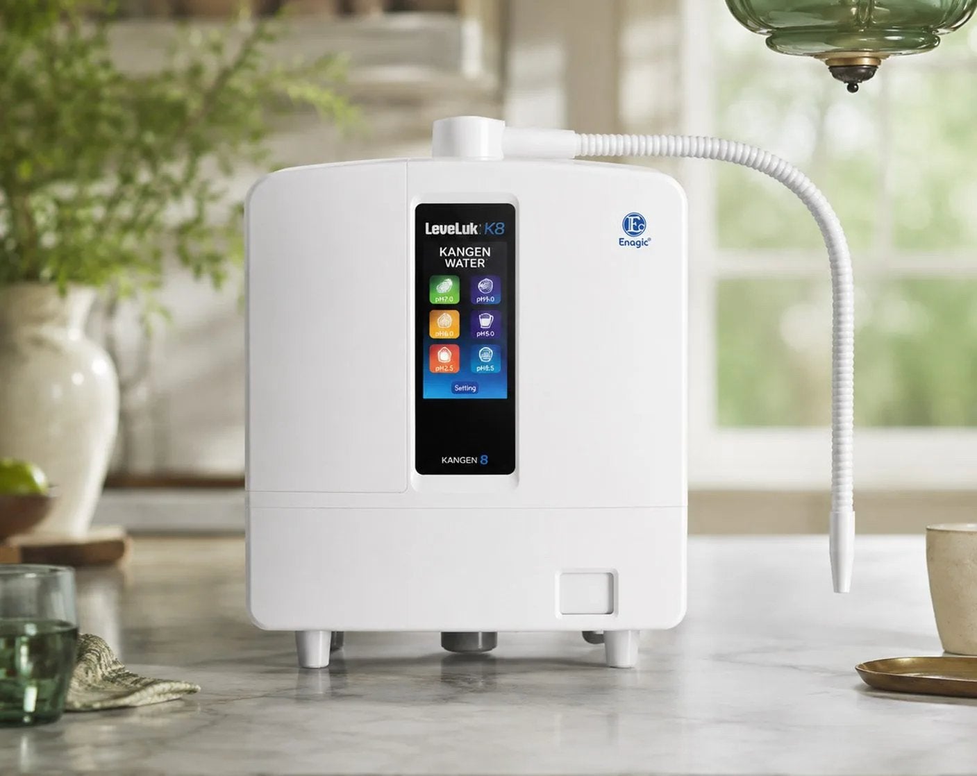 Foto 2 van K8 Enagic Leveluk Kangenwater apparaat, Nieuw in de doos!