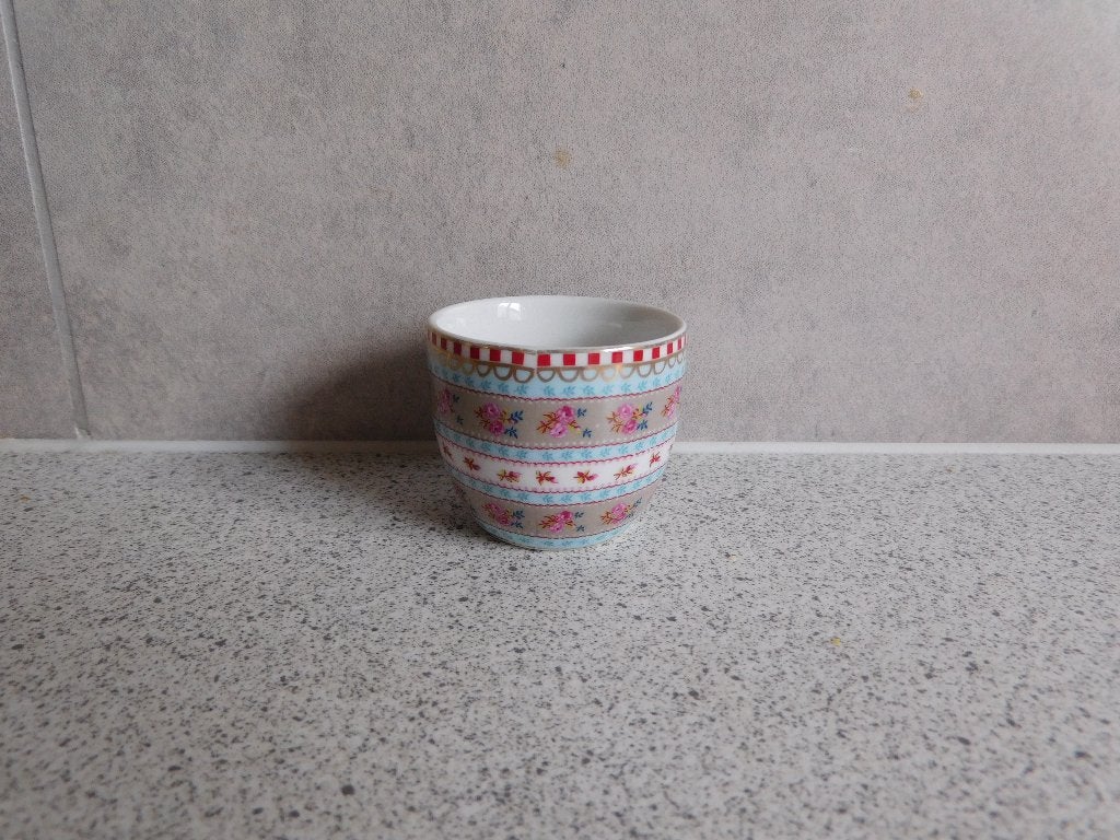 Pip Studio Eierdop Floral Ribbon Amsterdam, Ophalen of Verzenden, Zo goed als nieuw, Overige stijlen, Porselein