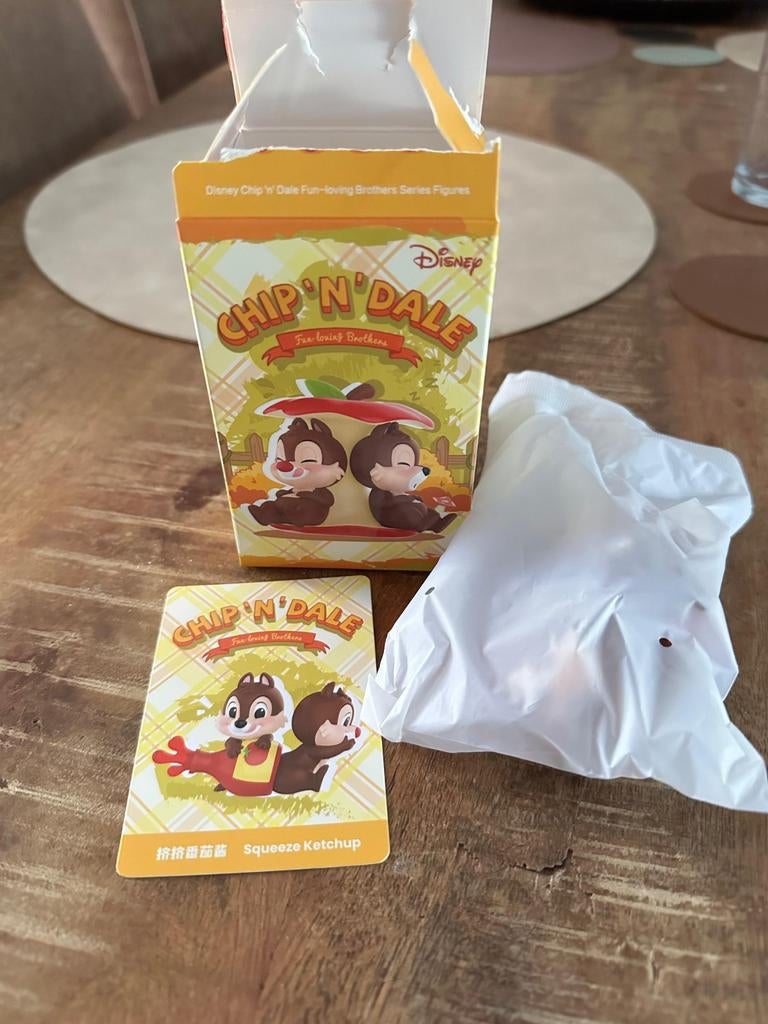 Pop Mart Disney Chip 'N' Dale -Squeeze Ketchup, Ophalen, Nieuw
