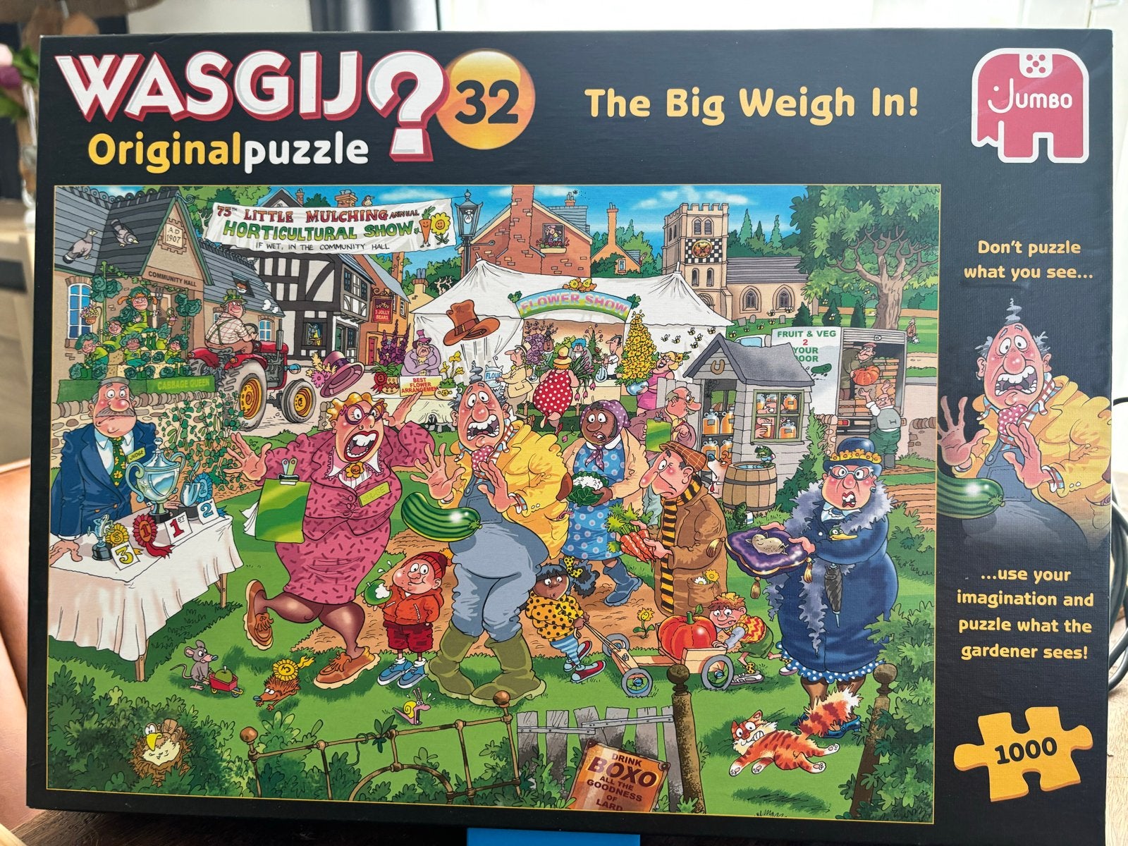 Wasgij Original Puzzels - 5, 32,36 (1000 & 950 stukje, Ophalen of Verzenden, 500 t/m 1500 stukjes, Zo goed als nieuw, Legpuzzel