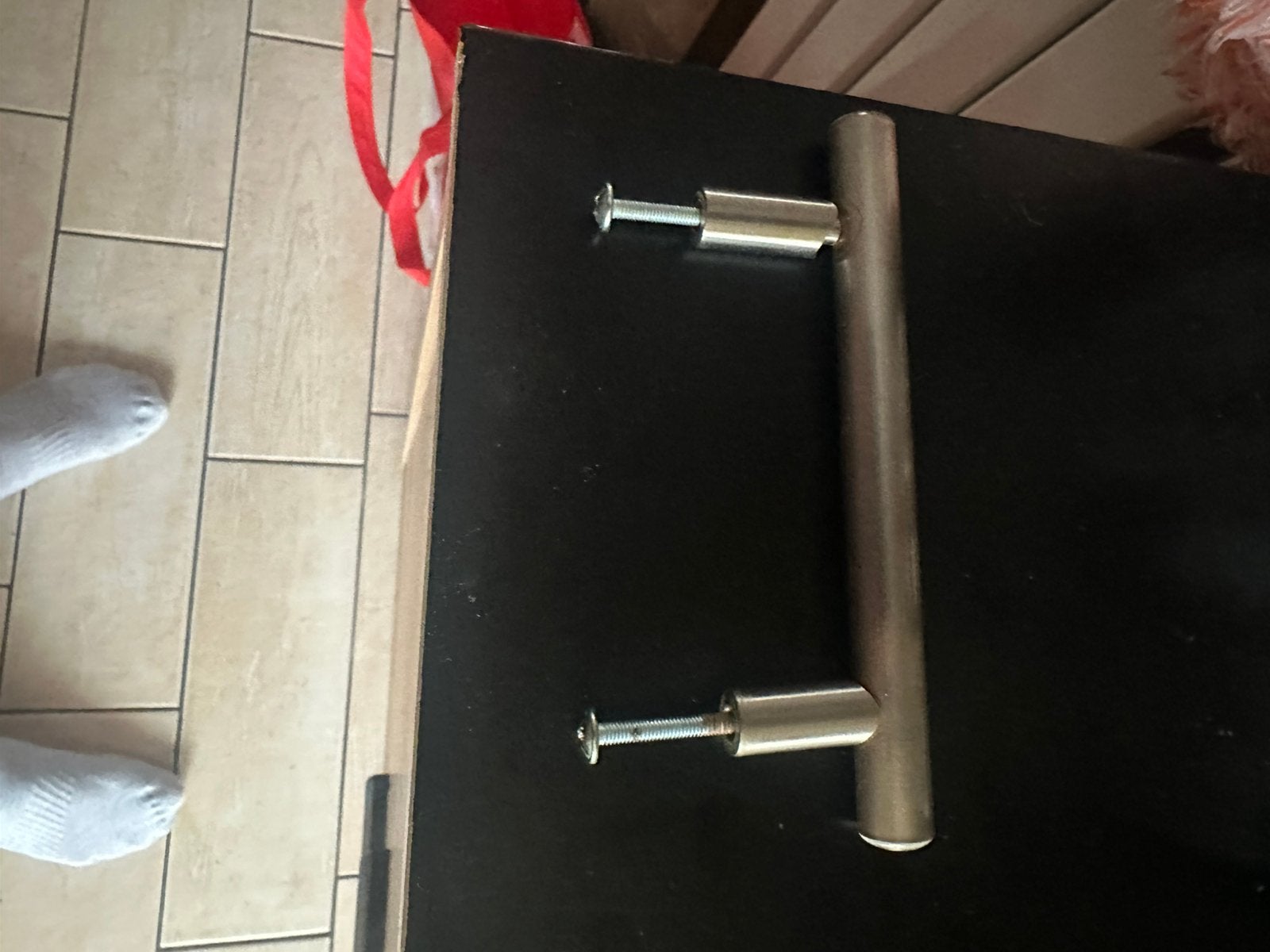 Metalen Keuken handgrepen, Minder dan 50 cm, Gebruikt, Ophalen of Verzenden, Minder dan 25 cm