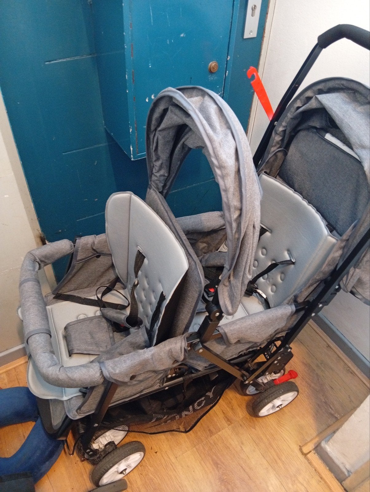 Tweelingen kinderwagen, Kinderen en Baby's, Ophalen of Verzenden, Kinderwagen of Buggy
