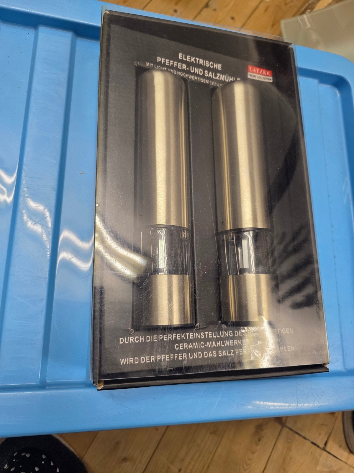 Elektrische peper- en zoutmolen set - Latzke, Ophalen, Nieuw